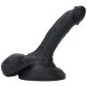 DarkSil Gode en silicone Bigbal 14 x 4cm Noir